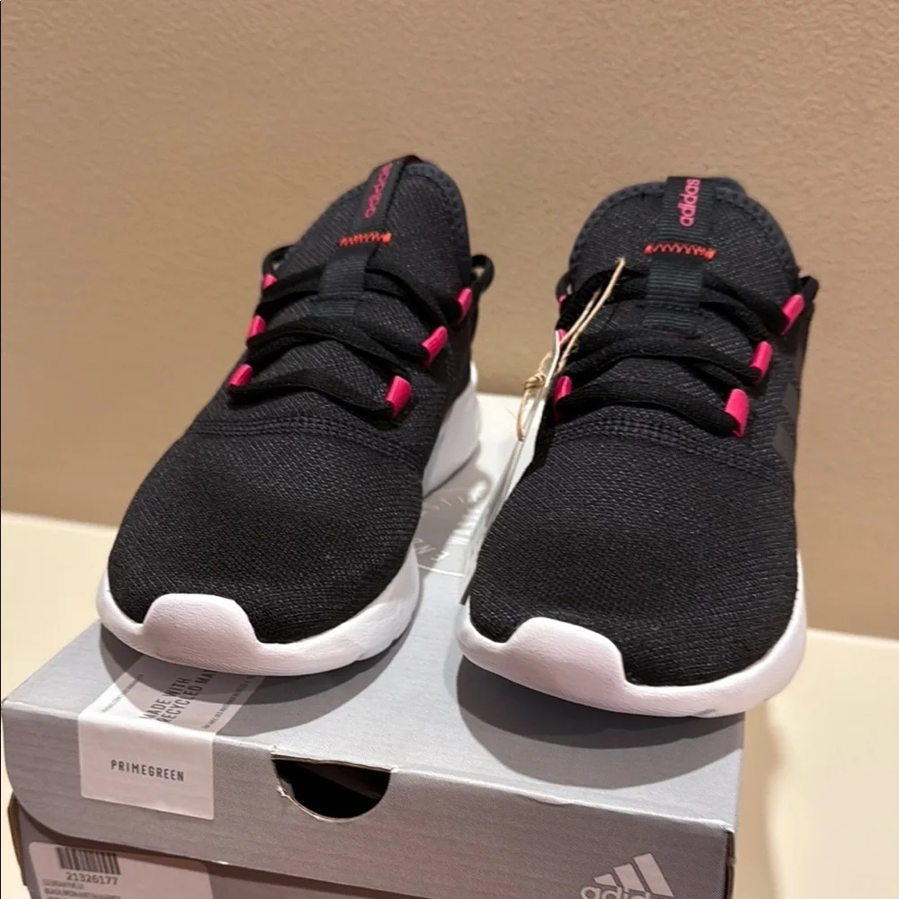 Adidas Cloudfoam Pure 2.0 Women’s Size 7.5 Running Black w/Hot Pink H00944-Z018 - Picture 14 of 16